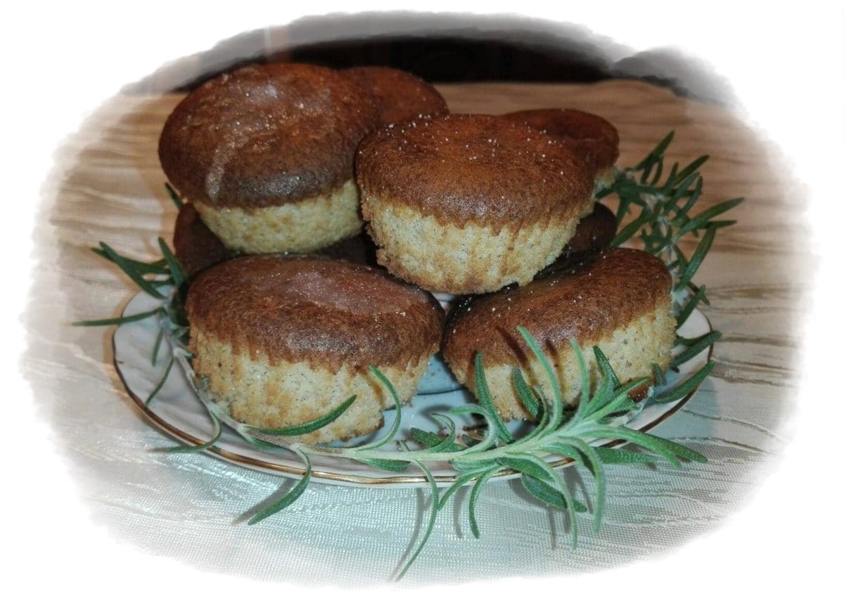 Muffinki z mąki arachidowej