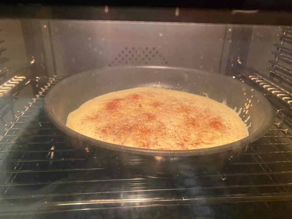 Omlet z sera mascarpone